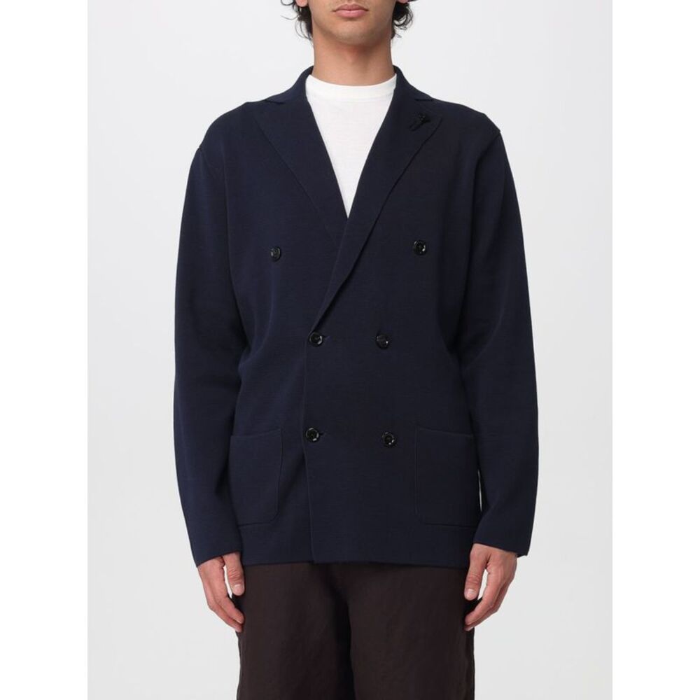 Lardini Jacket Men Blue